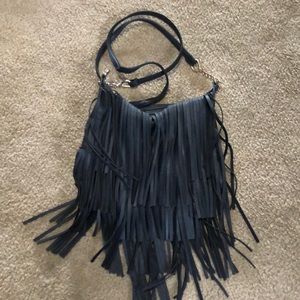Fringe crossbody purse